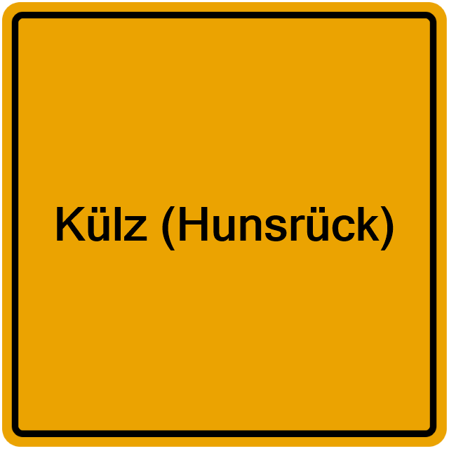 Einwohnermeldeamt24 Külz (Hunsrück)